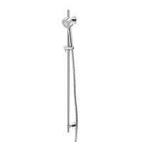 Steinberg Brausegarnitur mit Metallbrauseschlauch 180cm, Handbrause 3-fach verstellbar, chrom