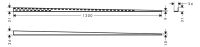 Vorschau: Hansgrohe RainTurn Neigungsprofil mit linkem oder rechtem Seitenanschluss, verstellbar, edelstahl