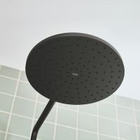 Vorschau: Grohe Vitalio Joy+ 280 Kopfbrause 1-strahlig mit AquaCalibrator, schwarz matt 1142782430