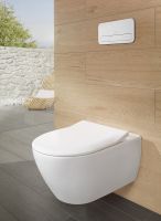 Vorschau: Villeroy&Boch Subway 2.0 Wand-Tiefspül-WC mit DirectFlush, inkl. WC-Sitz SlimSeat, Combi-Pack