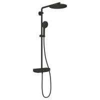 Vorschau: Grohe Vitalio Joy+ SmartControl System 280 Mono Duschsystem mit Thermostat, Aufputz, schwarz matt