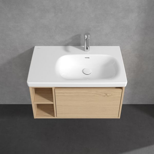 Villeroy&Boch Skyla Waschtischunterschrank C78700 80cm, offenes Fach links