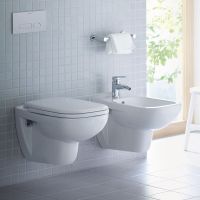 Vorschau: Duravit D-Code Wand-WC 54,5x35,5cm, eckig, HygieneGlaze, weiß 2535092000