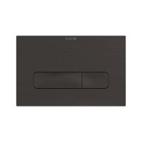 Kludi UNIFIX Betätigungsplatte für 2-Mengen-Spülung, brushed gunmetal 30PP01N2 
