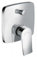 Hansgrohe Metris Einhebel-Wannenmischer Unterputz, chrom