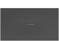 Villeroy&Boch Squaro Infinity Quaryl®-Duschwanne universal einbaubar (selb. zuschneidbar),160x90cm-UDQ1480SQI2V-1S