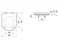 Vorschau: Laufen Pro WC-Sitz mit Deckel, abnehmbar weiß 89195.0