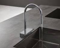 Vorschau: Hansgrohe-Aquno-Select-M81-Einhebel-K-chenmischer-170-Ausziehbrause-3jet-sBox-chrom-73831000-6