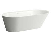 Vorschau: Laufen Kartell freistehende Badewanne 171,5x81,5cm, weiß matt 22633.2