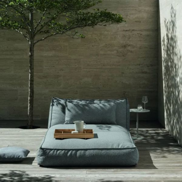 Outdoor-Kissen -STAY- Farbe Stone Bouclé Größe 70 x 30 cm 62284