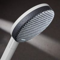 Vorschau: hansgrohe Raindance Alive Q Duschsystem 210/340 ShowerSelect Comfort, weiß matt