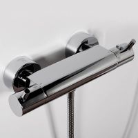 Vorschau: Steinberg Serie 100 / 170 Aufputzthermostat ½“ für Dusche, chrom