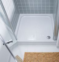 Vorschau: Duravit D-Code Duschwanne quadratisch 100x100cm, Sanitäracryl, weiß 720103000000000