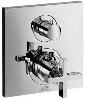 Vorschau: Axor Citterio Thermostat Unterputz mit Abstellventil und Kreuzgriff