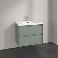 Villeroy&Boch Skyla Waschtischunterschrank 80cm für Becken mittig, soft green C79600AF 