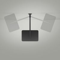 Vorschau: Grohe Vitalio Joy+ CoolTouch System 350x230 Duschsystem mit Thermostat, Aufputz, schwarz matt