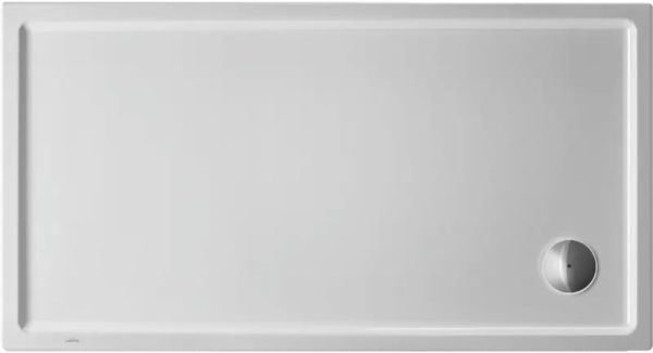 Duravit Starck Slimline Duschwanne rechteckig 80x140cm, Sanitäracryl, weiß 720236000000000