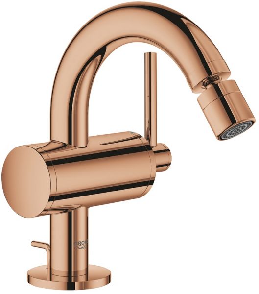 Grohe Atrio Bidetarmatur mit Ablaufgarnitur, M-Size, wassersparend