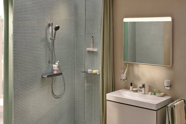 hansgrohe Activera Select S Brausesystem mit ShowerTablet Select, EcoSmart, chrom 28087000