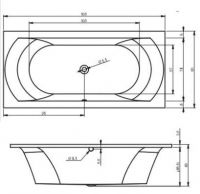 Vorschau: RIHO Easypool 3.1 Lima Rechteckwanne 190x90cm elektronische Bedienung, weiß