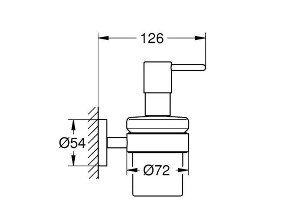 Grohe Essentials Seifenspender mit Halter