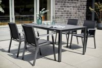 Vorschau: KETTLER DINING RASMUS Stapelsessel Sunbrella®, anthrazitscooty 0106502-7000