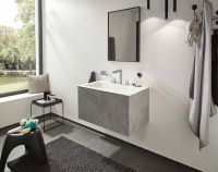 Vorschau: Hansgrohe Finoris 3-Loch Waschtischarmatur 160 mit Push-Open Ablaufgarnitur, chrom 76034000