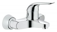 Grohe Euroeco Special Einhand-Waschtischbatterie, Wandmontage, Ausladung 157mm, chrom