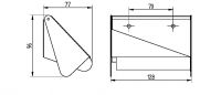 Vorschau: Avenarius Universal Papierhalter mit Haubendeckel, chrom