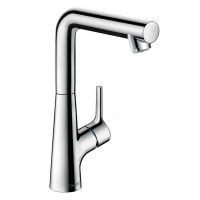 Hansgrohe Talis S Einhebel-Waschtischmischer 210, m. Schwenkauslauf m.Ablaufgarnitur, chrom