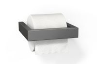 ZACK LINEA Toilettenpapierhalter, graphite