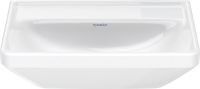 Vorschau: Duravit D-Neo Handwaschbecken rechteckig 45x33,5cm, mit WonderGliss, weiß 07384500701