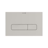 Kludi UNIFIX Betätigungsplatte für 2-Mengen-Spülung, light dove matt 30PP01O2