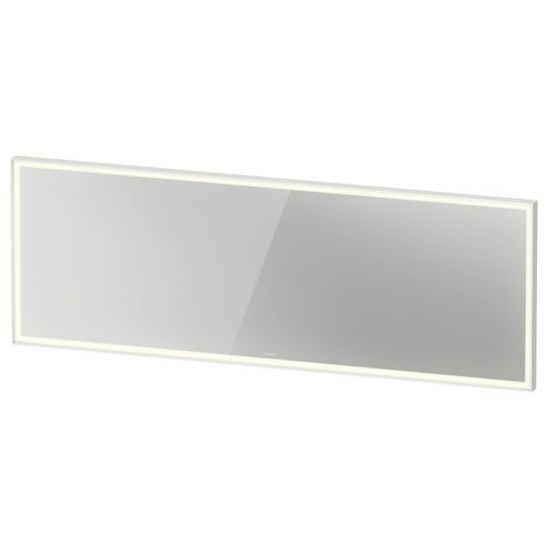 Duravit L-Cube LED-Spiegel 200x70cm mit Spiegelheizung, weiß matt LC7387