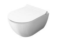 Vorschau: Catalano Sfera Wand-WC compact newflush, spülrandlos, 50x35cm, weiß CATAglaze VSS50R