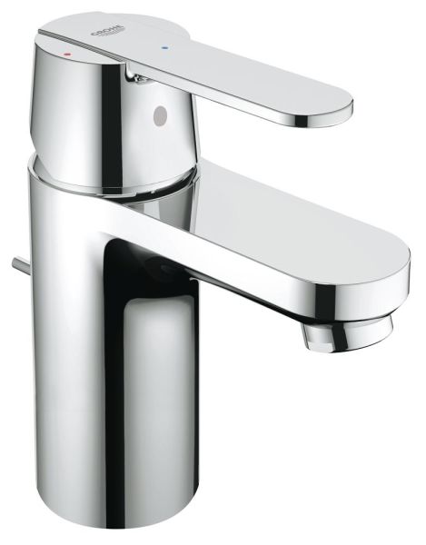 Grohe Get Einhebelmischer S-Size Mittelstellung kalt, Ablaufgarnitur, chrom 31148000 