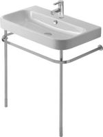 Vorschau: Duravit Happy D.2 Metallkonsole bodenstehendWandmontage zu Waschtisch 231860, chrom 0030281000