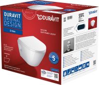 Vorschau: Duravit D-Neo WC Set inkl. Sitz 48x37cm, weiß 45870900A1