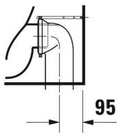 Vorschau: Duravit D-Neo Stand-WC, Tiefspüler, spülrandlos, WonderGliss, weiß