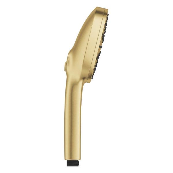 Grohe Vitalio Joy+ 120 Handbrause mit 3 Strahlarten, 6,3 l/min, cool sunrise gebürstet 134863GN00 