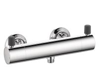 Kludi Provita Thermostat Brausearmatur mit lösbarer 38°C Heißwassersperre, chrom 353300538