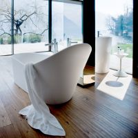 Vorschau: Laufen Palomba freistehende Badewanne 180x90cm, weiß