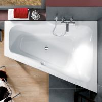 Vorschau: Villeroy&Boch Loop&Friends Eck Badewanne, Ausführung rechts 175x135cm, weiß