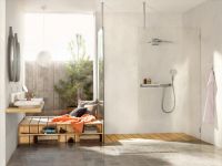 Vorschau: Hansgrohe ShowerTablet Select 700 Thermostat Aufputz für 2 Verbraucher, weißchrom 13184400 1