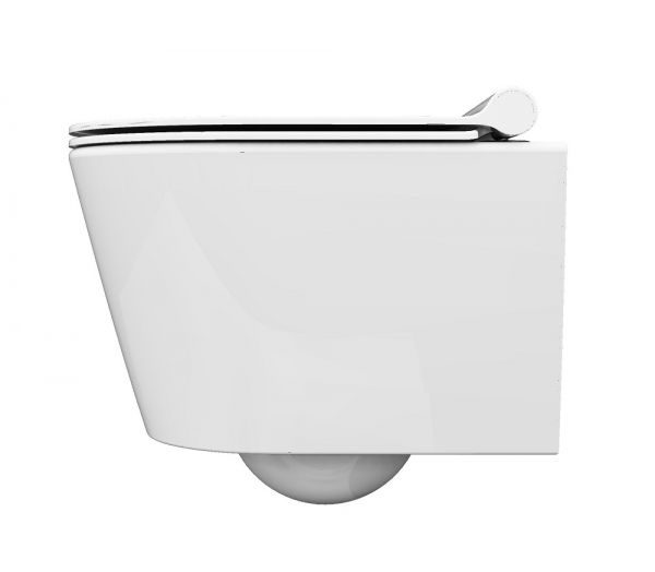 Catalano Zero Wand-WC compact, Tiefspüler, spülrandlos, 46x35cm, weiß CATAglaze VSZ46R