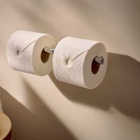 hansgrohe AddStoris S Doppelpapierrollenhalter, chrom 41768000