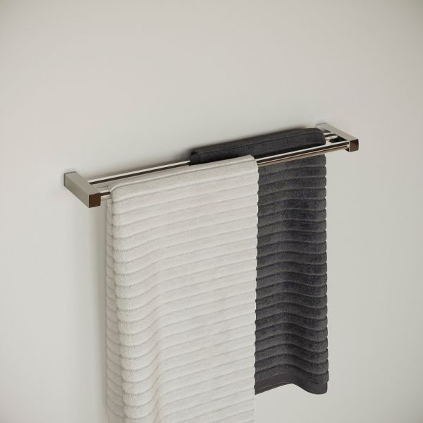Cosmic Metric doppelte Handtuchstange 60cm, chrom