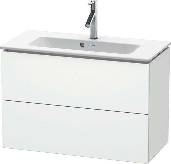 Duravit L-Cube Waschtischunterschrank wandhängend 82x39cm mit 2 Schubladen für ME by Starck 234283