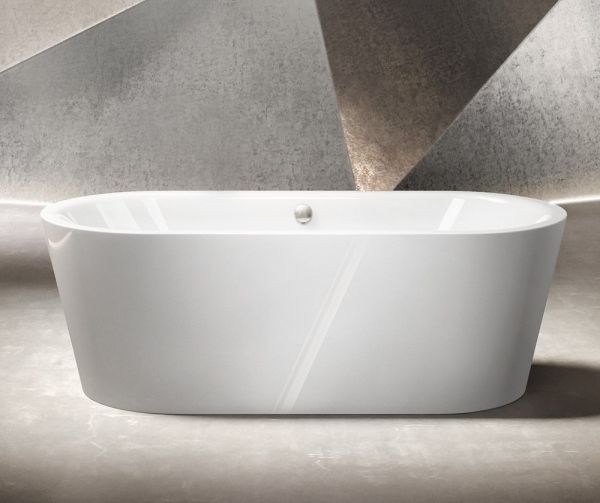 Kaldewei Meisterstück Classic Duo Oval freistehende Badewanne 180x80cm, weiß Mod.1111