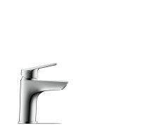 Vorschau: Duravit No.1 Einhebel-Waschtischmischer S Minus-Flow ohne Zugstangen-Ablaufgarnitur, chrom